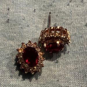 Vintage stud earrings.